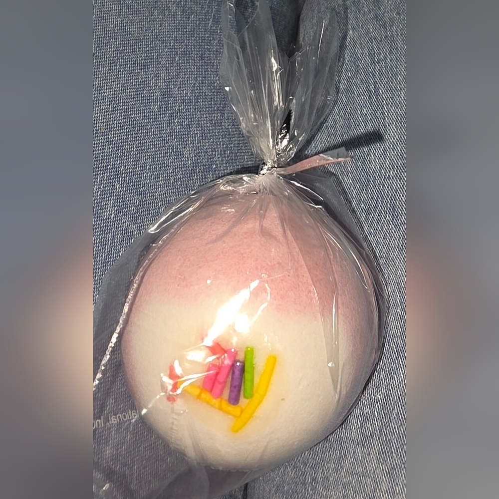 Strawberry Shortcake Sprinkle Bath Bomb